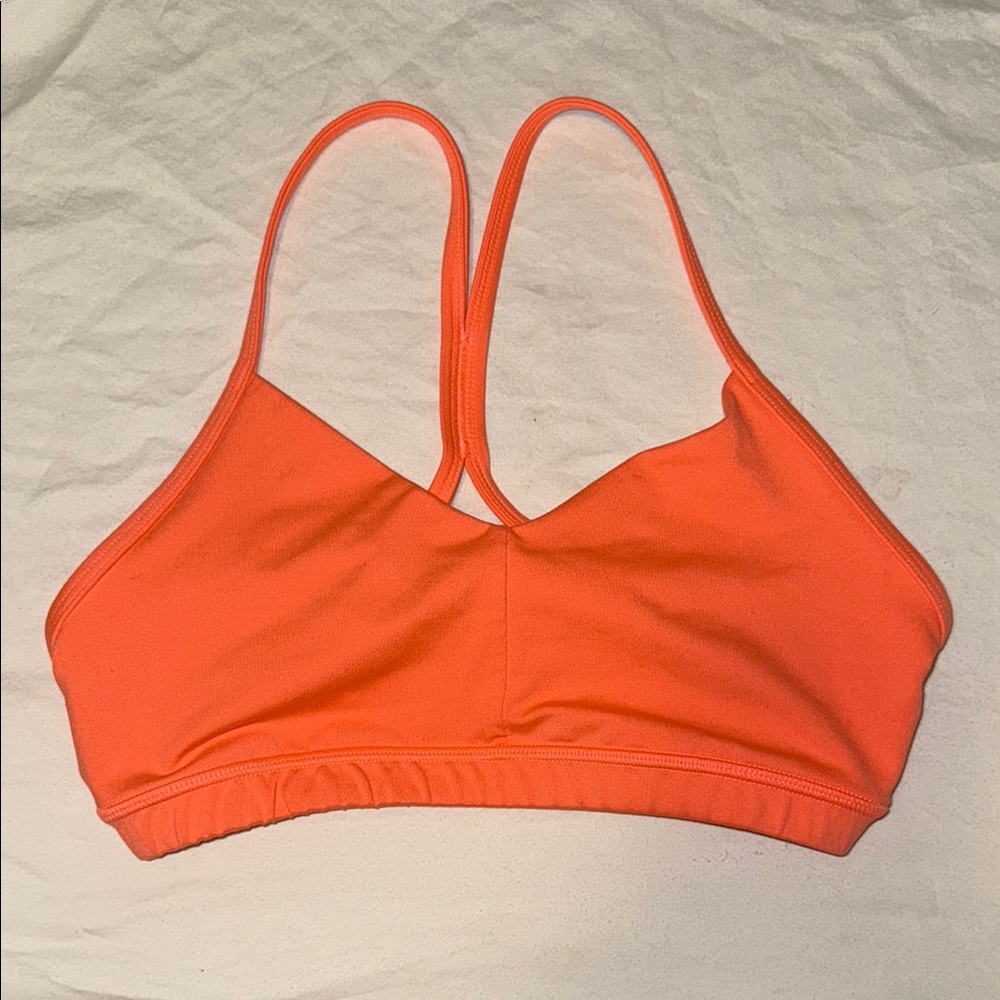 Fleo Reinette Sports bra- orange coral